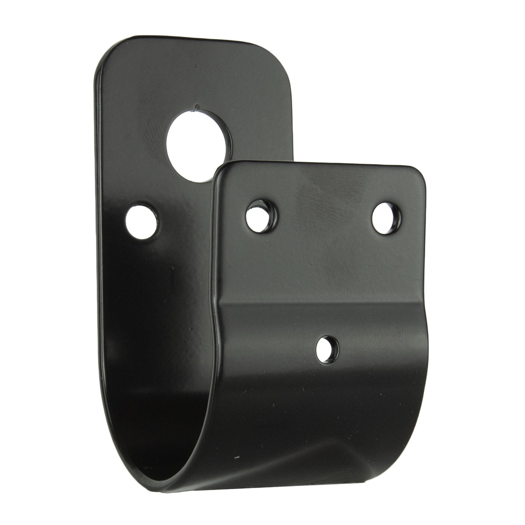 50mm Wrap Around Bull Bar Bracket - Black