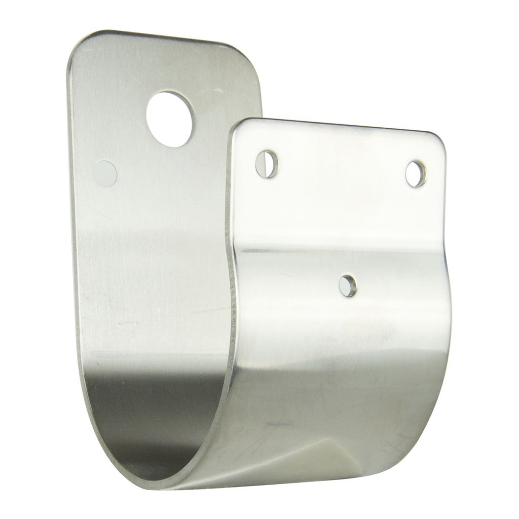 76mm Wrap Around Bull Bar Bracket - Stainless Steel