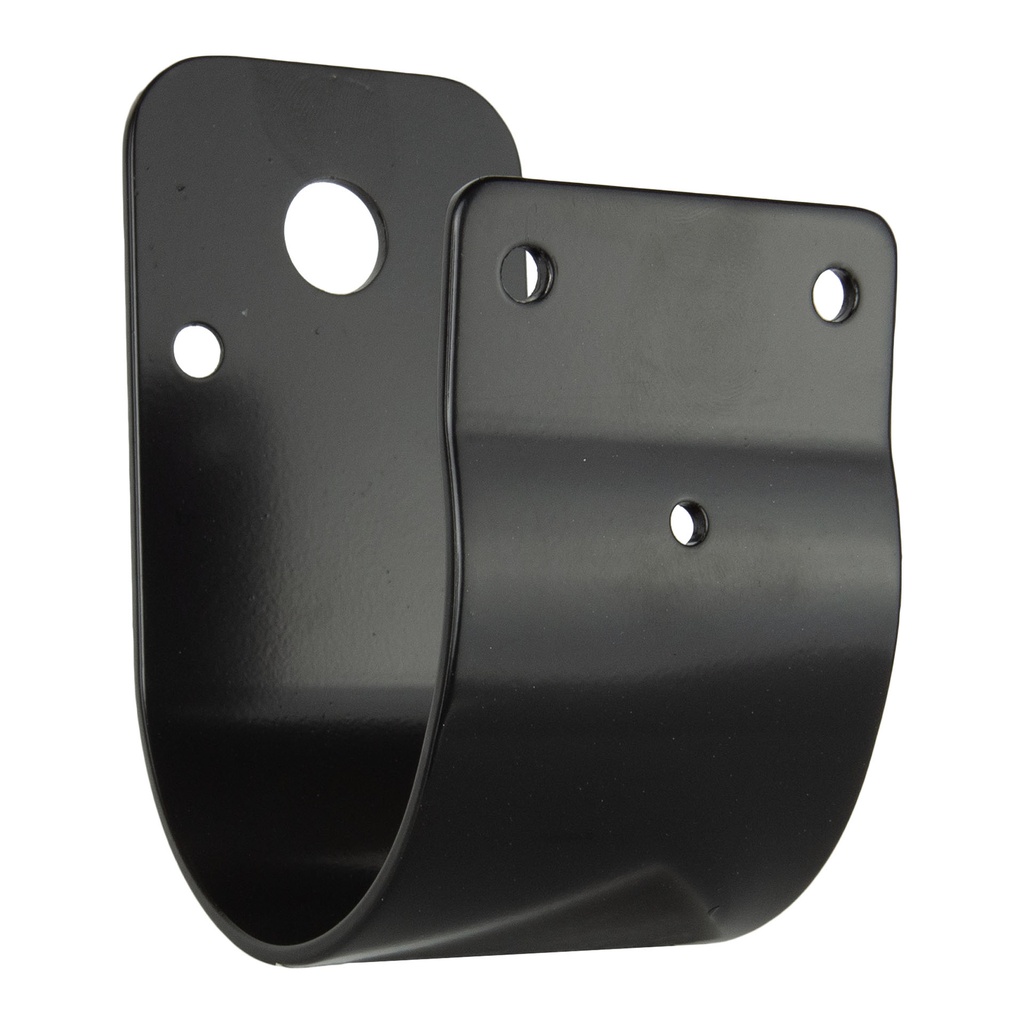 76mm Wrap Around Bull Bar Bracket - Black