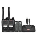 GME TX677TP 2 Watt UHF CB Handheld Radio - Twin Pack - Black