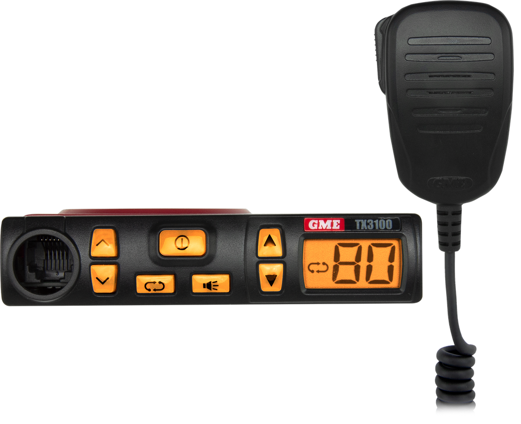 GME TX3100DP 5 Watt, Super Compact, UHF Mobile CB Radio
