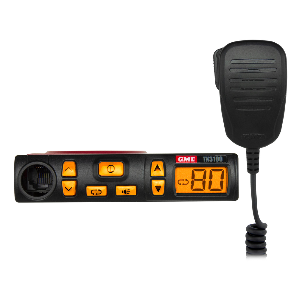 [103918] GME TX3100DP 5 Watt, Super Compact, UHF Mobile CB Radio