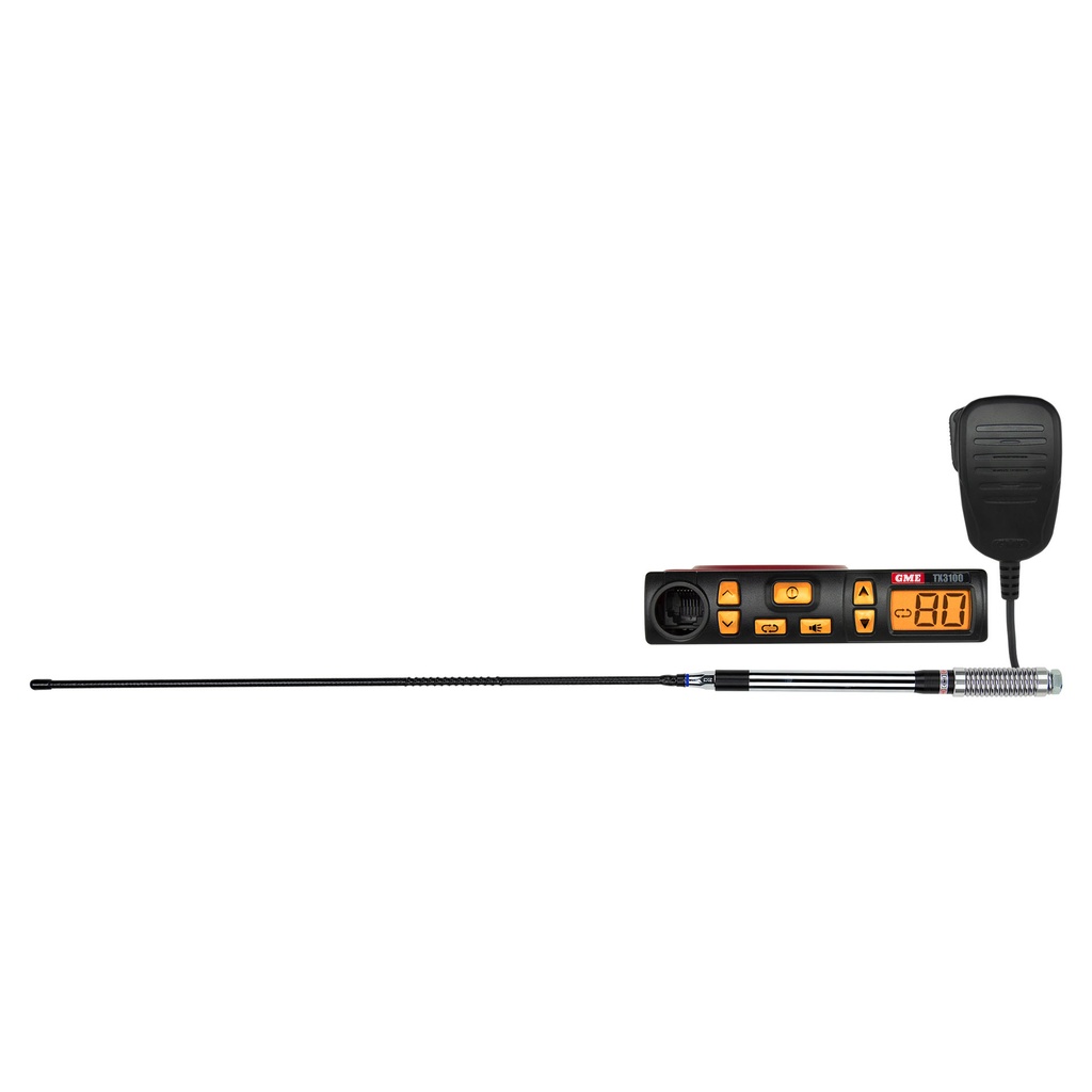 [103925] GME TX3100VP 5 Watt Super Compact UHF CB Radio - Starter Kit