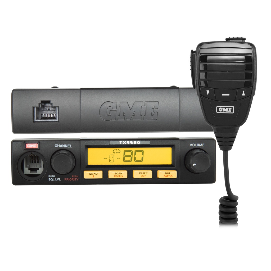 [103945] GME TX3520S 5 Watt, Compact, UHF CB radio with ScanSuite