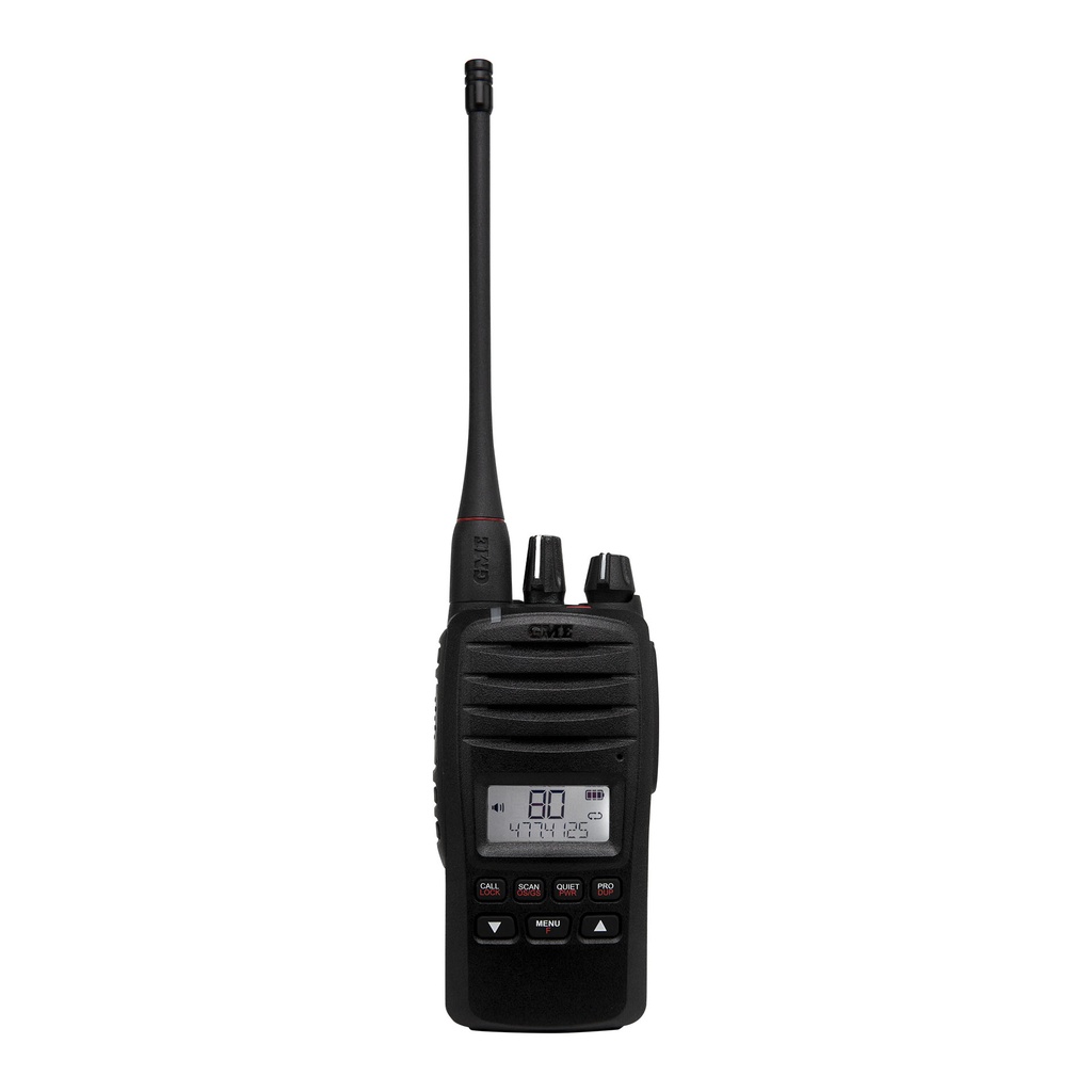 GME CP30 5 Watt Commercial Analogue Handheld Radio - Black