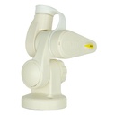 Double Swivel Round Antenna Base - Suits AW36XX Whips - White