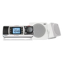 GME GR300BT Entertainment Pack Incl. GR300BT & GS300 Box Speakers - White