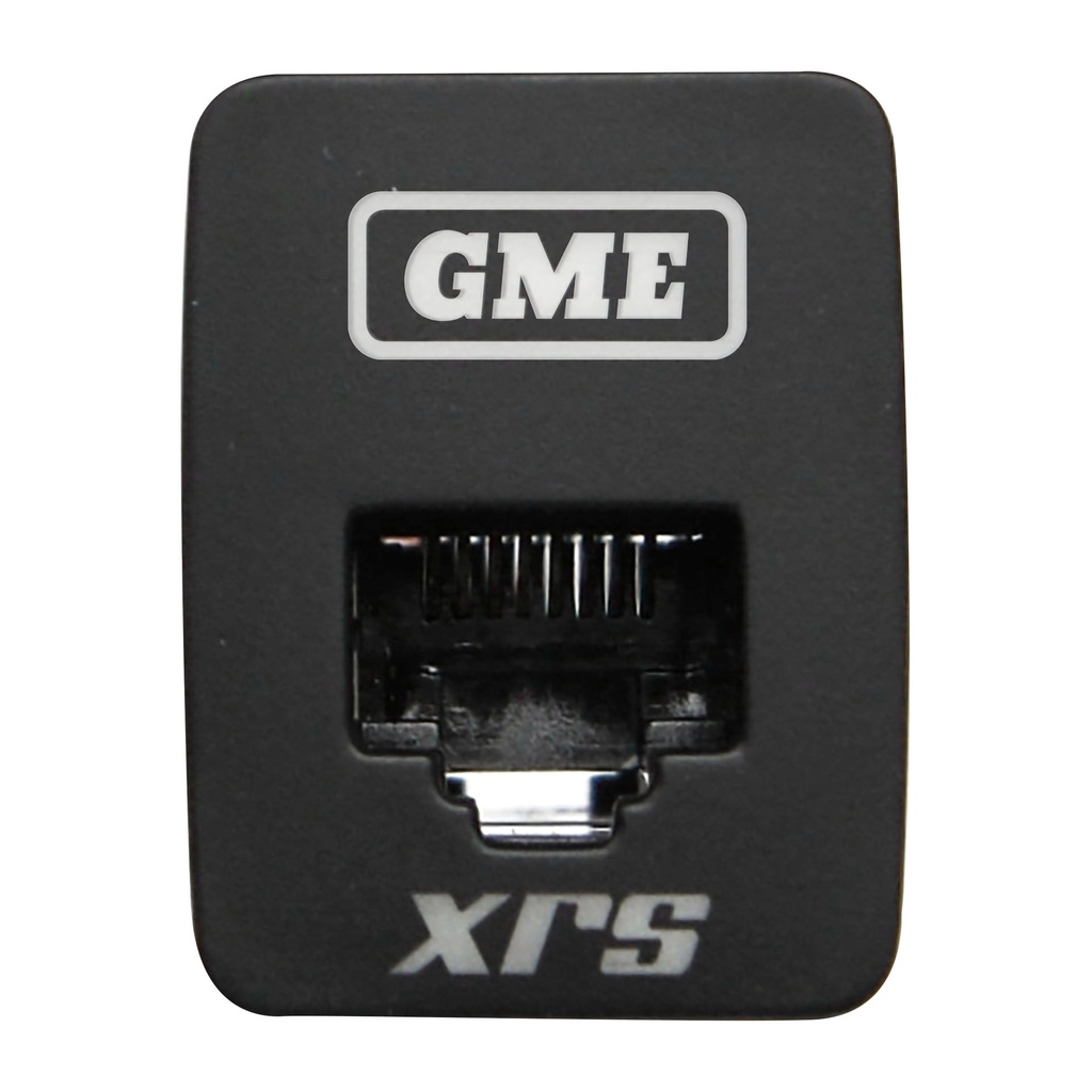 RJ45 Pass-Through Adaptor - Type 8 (White)