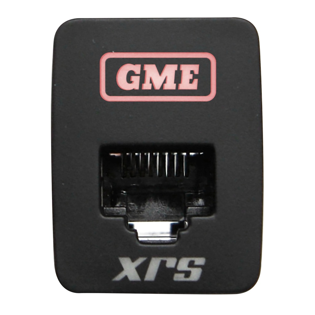[176029] RJ45 Pass-Through Adaptor - Type 8 (Red)