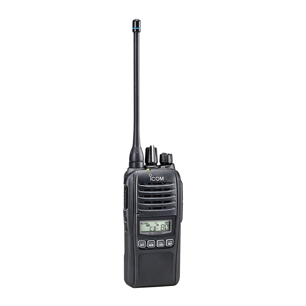 [139608] IC-41PRO 5 Watt UHF CB/LMR Handheld Radio (Black)