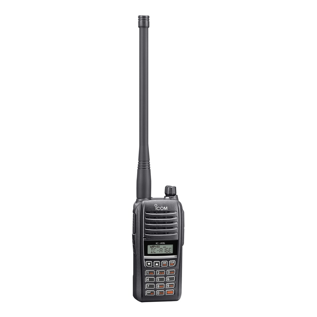 [139760] ICOM IC-A16E 6W Portable VHF Airband Radio