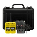 GME TX6165 5 Watt UHF CB Handheld - Twin Pack - Yellow