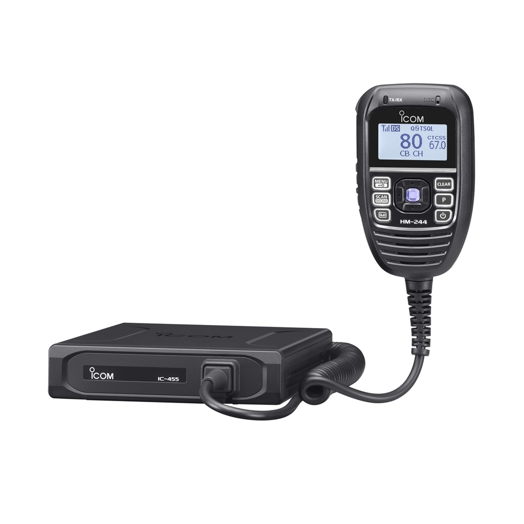 [193968] ICOM 5 Watt 80Ch Mobile UHF CB Radio w/ Controller Mic