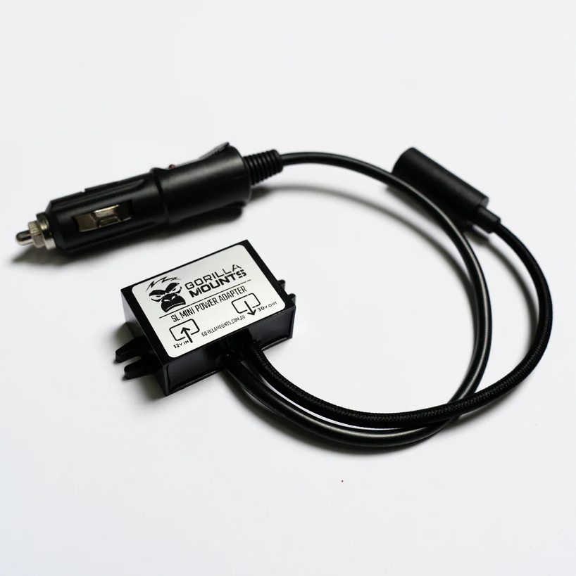 [196582] Gorilla Mounts 12v–30v Mini Cig Power Adapter