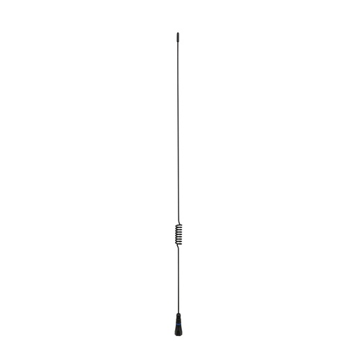 [103687] Antenna Whip UHF 600mm Black Stainless Steel (6.6dBi Gain) t/s Elevated-Feed Antenna Bases