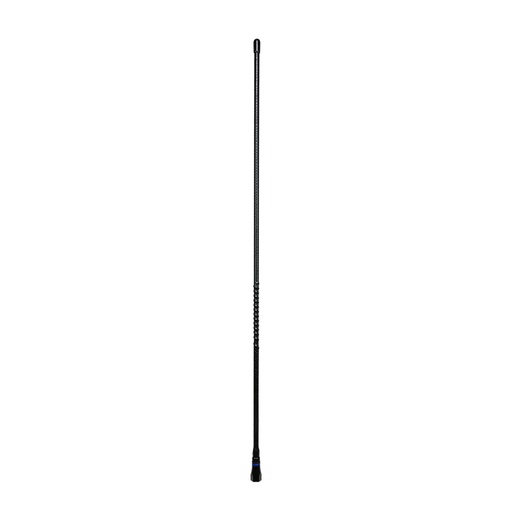 [103746] AE4018B Antenna Whip 64cm H/Duty Black F/Glass (6.6dBi Gain) - Black Base
