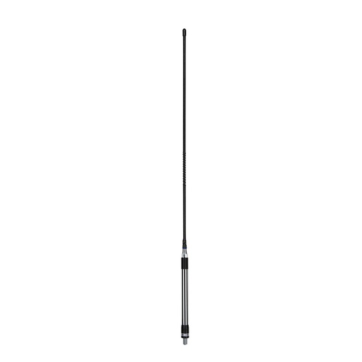 [103824] AE4018K Antenna 85cm E/Feed, H/Duty, Black F/Glass Whip (6.6dBi Gain)