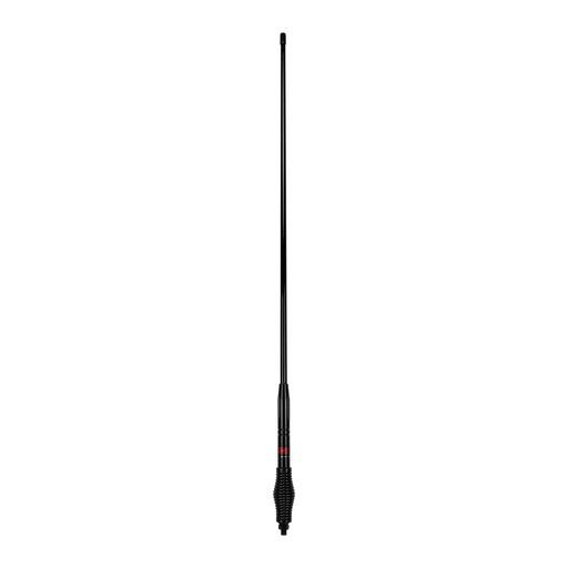 [103894] AE4702 Antenna 1.04 metre Colinear - Medium Barrel Spring - Black (6.6dBi Gain)